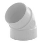 Coude pour tuyaux d'aspirateur central