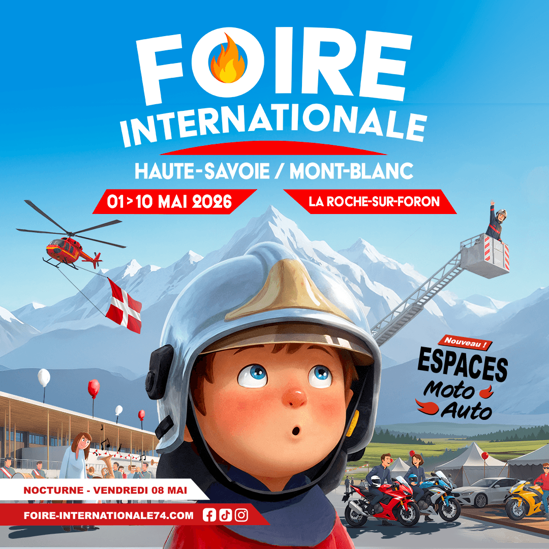 Drainvac et ses produits d'aspiration seront sur la foire de la roche sur foron.