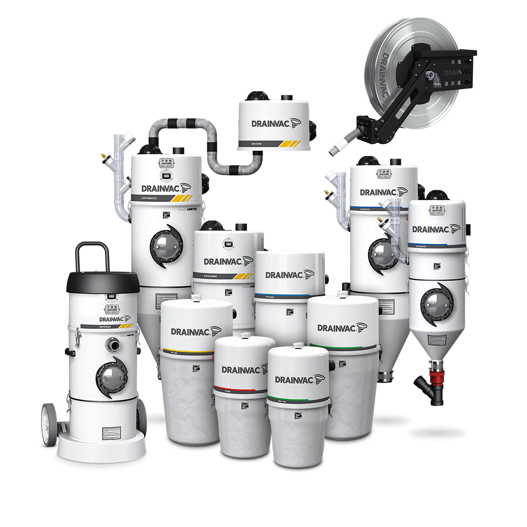 machines drainvac pour aspiration centralisee